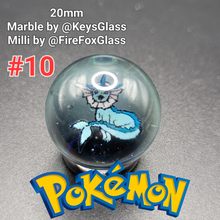 Load image into Gallery viewer, 20mm Keys Glass Milli Marbles