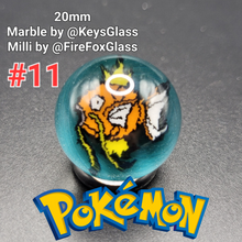 Load image into Gallery viewer, 20mm Keys Glass Milli Marbles