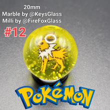 Load image into Gallery viewer, 20mm Keys Glass Milli Marbles