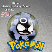 Load image into Gallery viewer, 20mm Keys Glass Milli Marbles
