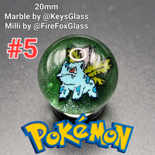 Load image into Gallery viewer, 20mm Keys Glass Milli Marbles