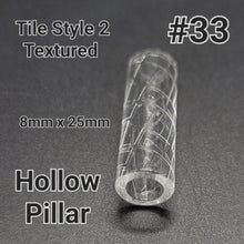 Load image into Gallery viewer, 8mm Quartz Pillars - Solid
