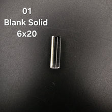 Load image into Gallery viewer, 6mm Quartz Pillars - Solid &amp; Hollow

