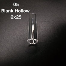 Load image into Gallery viewer, 6mm Quartz Pillars - Solid &amp; Hollow

