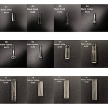 Load image into Gallery viewer, 6mm Quartz Pillars - Solid &amp; Hollow
