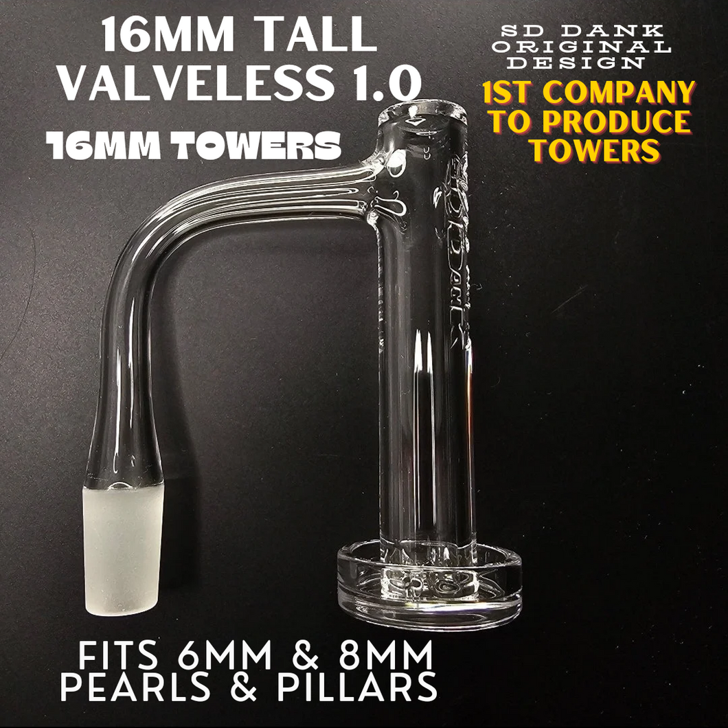 New Drop 16mm Tall Tower 1.0 (ValveLess) Fully Blown