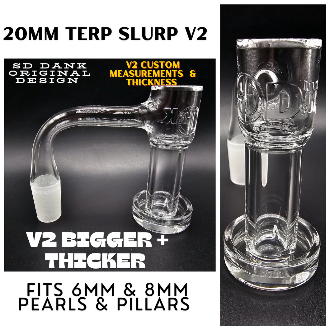 New Drop 20mm Terp Slurp V2 Fully Blown