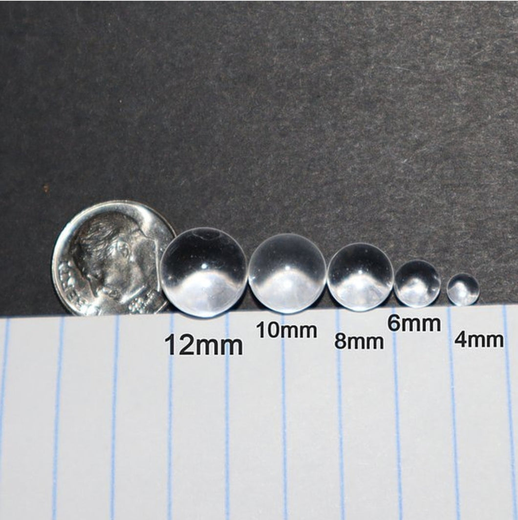 4-12mm Quartz Terp Pearls / Mini Terp Valve